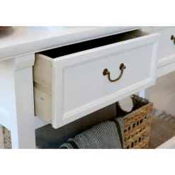 Chic Antique Kommoden|Beistelltische & Couchtische-Anrichtetisch mit zwei Schubladen