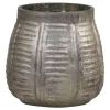 Chic Antique Teelichthalter-Antiker Teelichthalter mit Rillen