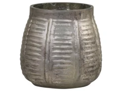 Chic Antique Teelichthalter-Antiker Teelichthalter mit Rillen