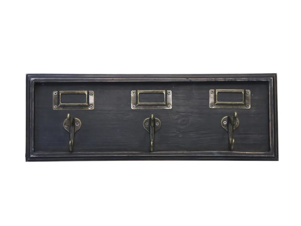 Chic Antique Garderoben|Griffe, Haken & Hakenleisten-antikes Kleiderhakenbrett