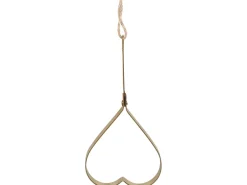 Chic Antique Küchenutensilien|Weihnachtsdeko-Ausstechform messingfarben aus Metall