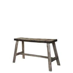 Chic Antique Bänke-Bank mit Muster auf Sitz