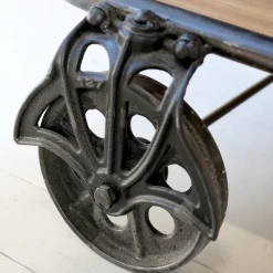 Chic Antique Schränke-Barschrank auf Rädern