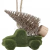 Chic Antique Weihnachtsdeko-Baumschmuck Truck mit Weihnachtsbaum
