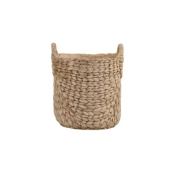 Chic Antique Gartendekoration|Töpfe Und Pflanzgefäße-Übertopf Corte mit Flechtmuster und Henkel