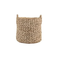 Chic Antique Gartendekoration|Töpfe Und Pflanzgefäße-Übertopf Corte mit Flechtmuster und Henkel