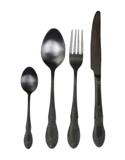 Chic Antique Besteck|Geschirr & Tischdeko Skandinavisch-Besteck mit Dekor 4er Set