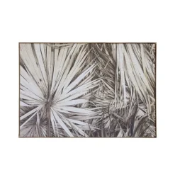 Chic Antique Bilderrahmen|Schilder, Wandbilder & Poster-Bild mit Palmenblatt