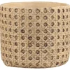 Chic Antique Blumentöpfe & Übertöpfe-Blumentopf Corte mit französischem Flechtmuster