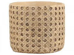 Chic Antique Blumentöpfe & Übertöpfe-Blumentopf Corte mit französischem Flechtmuster