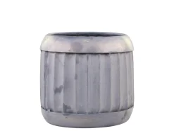Chic Antique Blumentöpfe & Übertöpfe-Blumentopf Pflanztopf mit Rillen