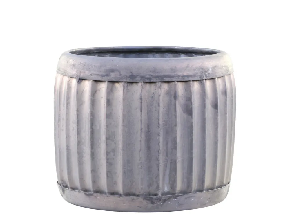 Chic Antique Blumentöpfe & Übertöpfe-Blumentopf Pflanztopf mit Rillen