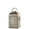 Chic Antique Laternen-Boden Laterne mit Streifen