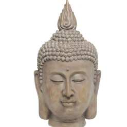 Chic Antique Deko Buddhas|Deko-Objekte & Figuren-Buddha Kopf aus Polyresin