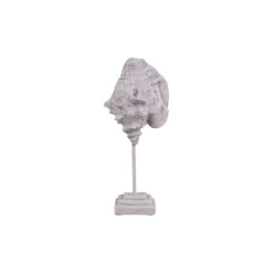 Chic Antique Deko-Objekte & Figuren-Dekofigur Muschel auf Fuss