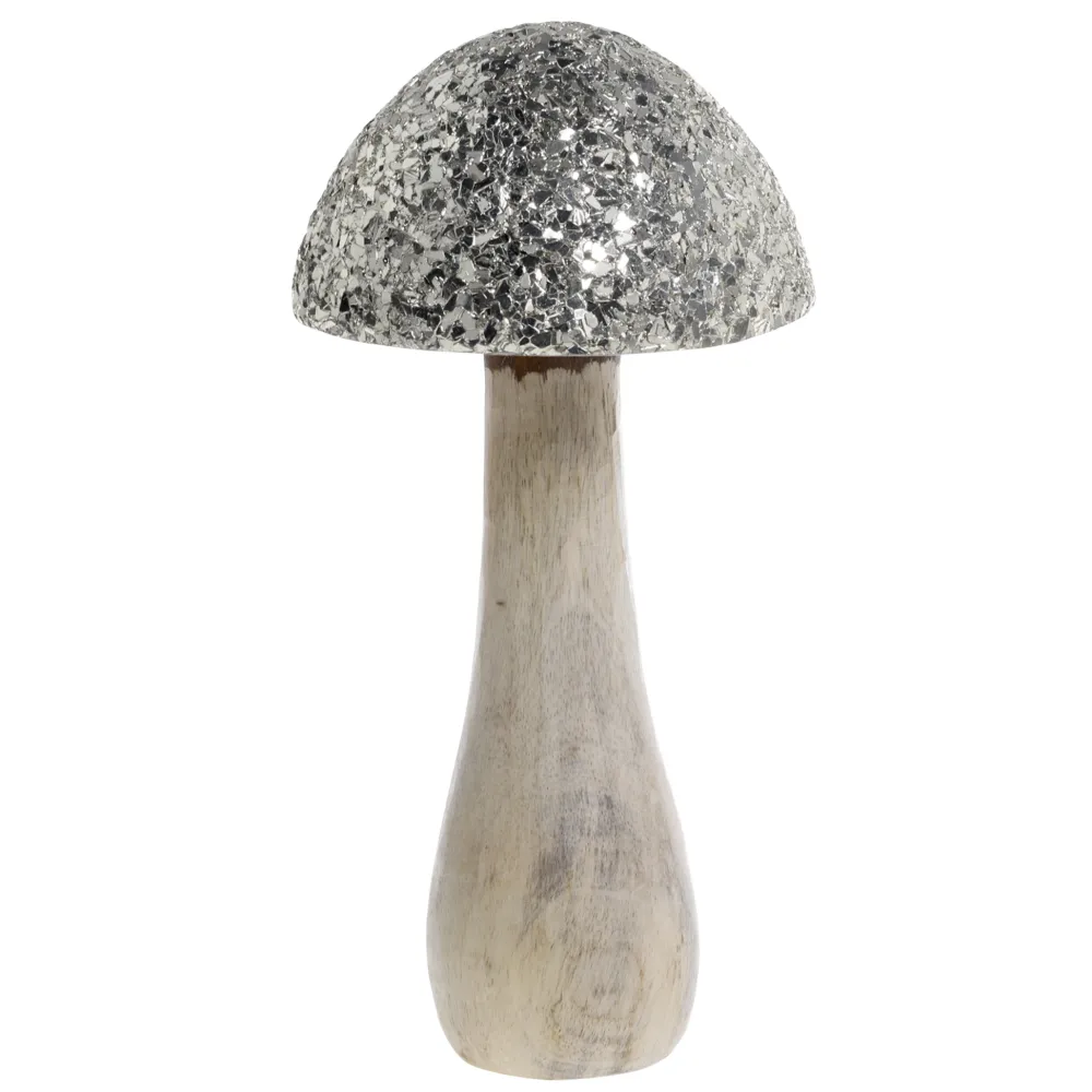 Chic Antique Weihnachtsdeko|Deko-Objekte & Figuren-Deko Pilz mit glitzerndem Schirm