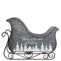Chic Antique Weihnachtsdeko|Deko-Objekte & Figuren-Deko Schlitten mit Motiv