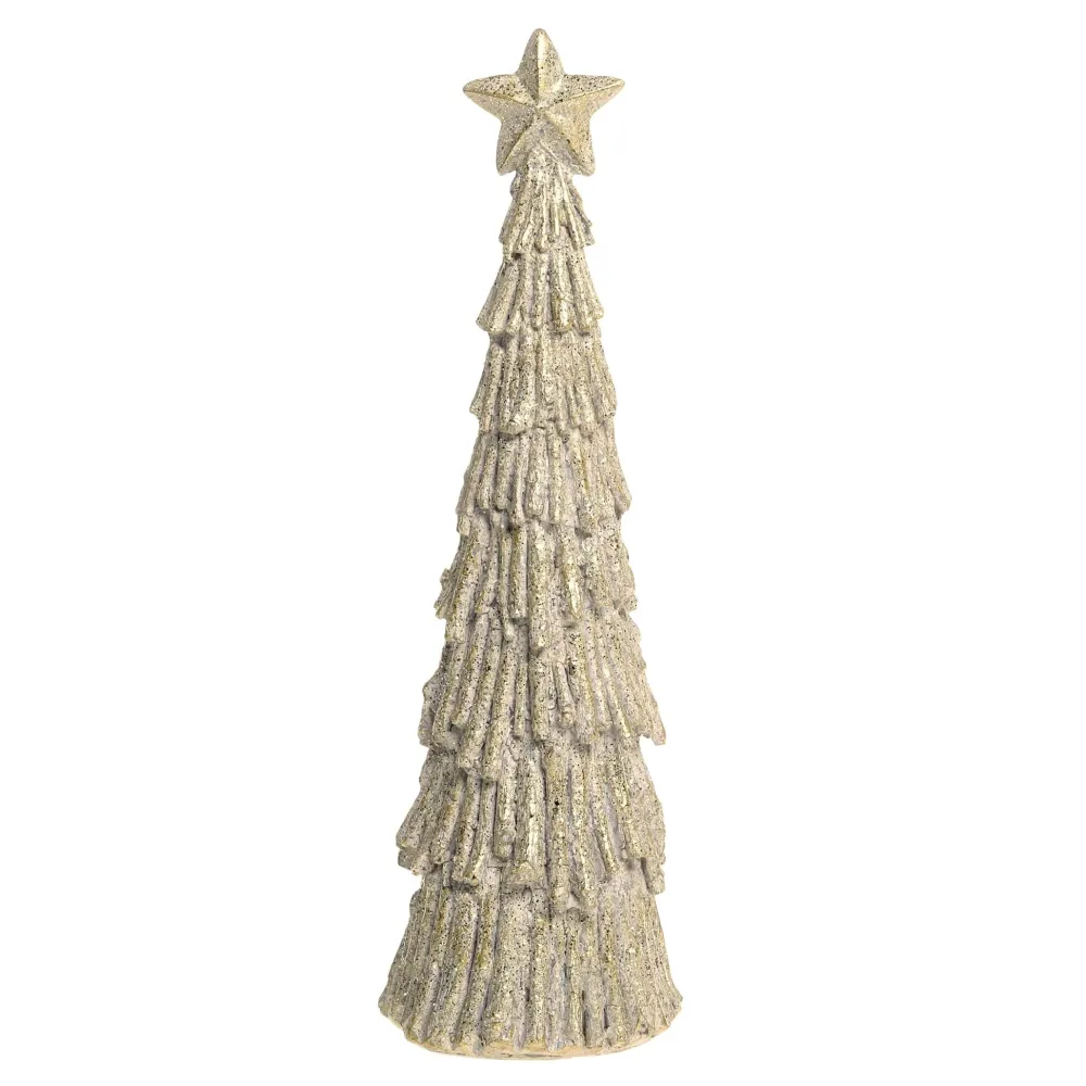 Chic Antique Weihnachtsdeko|Deko-Objekte & Figuren-Deko Weihnachtsbaum mit Glitzer