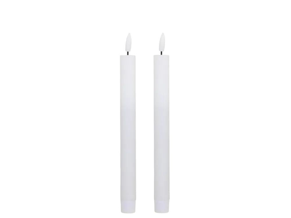 Chic Antique Led-Kerzen & Led-Laternen|Kerzen-Dinnerkerze Stabkerze LED 2er
