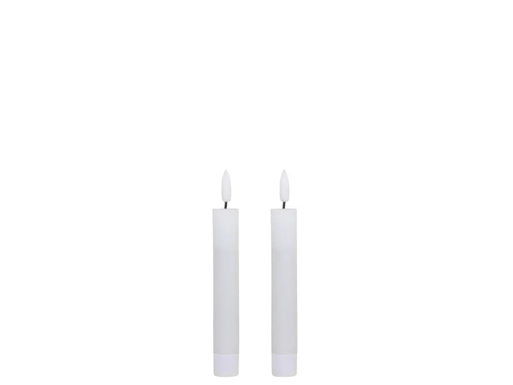 Chic Antique Led-Kerzen & Led-Laternen|Kerzen-Dinnerkerze Stabkerze LED 2er