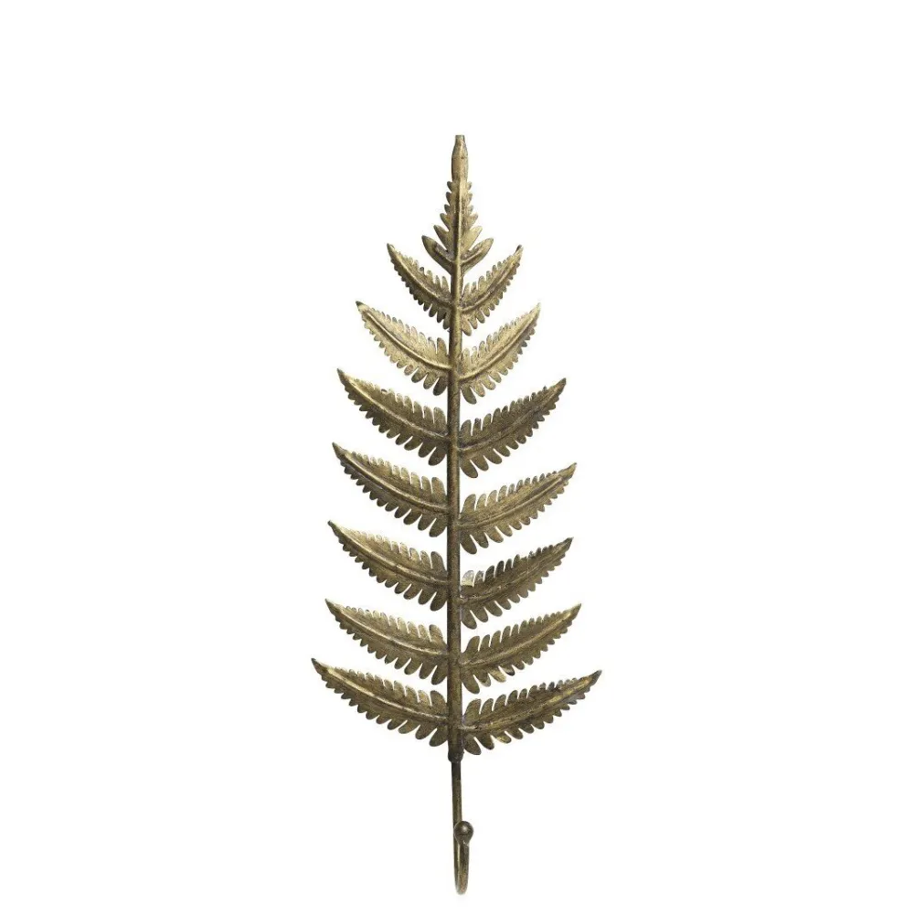 Chic Antique Griffe, Haken & Hakenleisten-Eisen Haken in Blattform