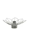 Chic Antique Teelichthalter-Eisen Kerzenständer in Blumenform