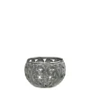 Chic Antique Teelichthalter-Eisen Teelichthalter mit Muster