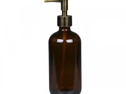 Chic Antique Seifenspender & Zahnputzbecher-Flasche mit 2 Pumpen