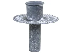 Chic Antique Kerzenhalter Für Stabkerzen-Flaschenaufsatz Kerzenhalter mit dekorativem Rand