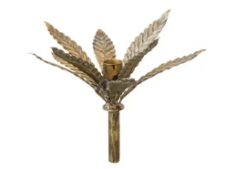 Chic Antique Kerzenhalter Mit Spieß-Flaschen Kerzenhalter mit Blättern