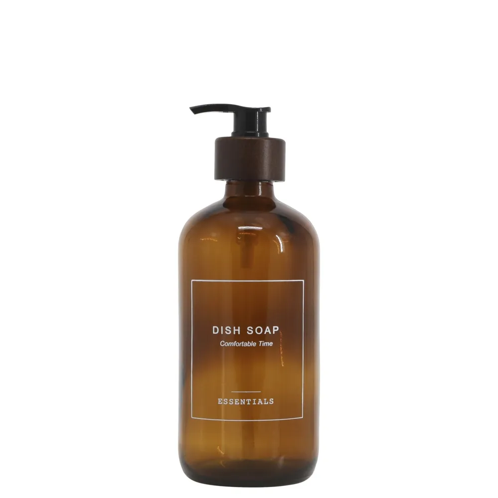 Chic Antique Spülen & Reinigen|Flaschen & Thermoskannen-Flasche, Spender mit Pumpe mit Dish Soap Aufschrift