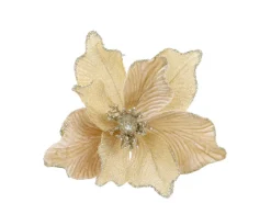 Chic Antique Kunstblumen & Kunstpflanzen-Fleur Blume mit Clips, Tannenbaumschmuck