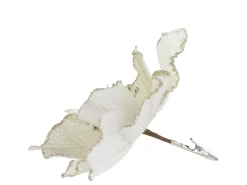Chic Antique Kunstblumen & Kunstpflanzen-Fleur Blume mit Clips, Tannenbaumschmuck