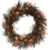 Chic Antique Weihnachtsdeko|Herbstdeko-Fleur Blumenkranz mit Physalis