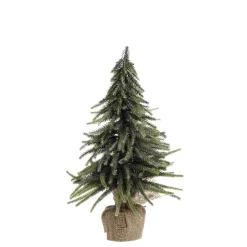 Chic Antique Kunstblumen & Kunstpflanzen|Weihnachtsdeko-Fleur künstlicher Tannenbaum mit Glitzergold