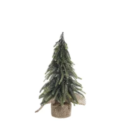 Chic Antique Kunstblumen & Kunstpflanzen|Weihnachtsdeko-Fleur künstlicher Tannenbaum mit Glitzergold