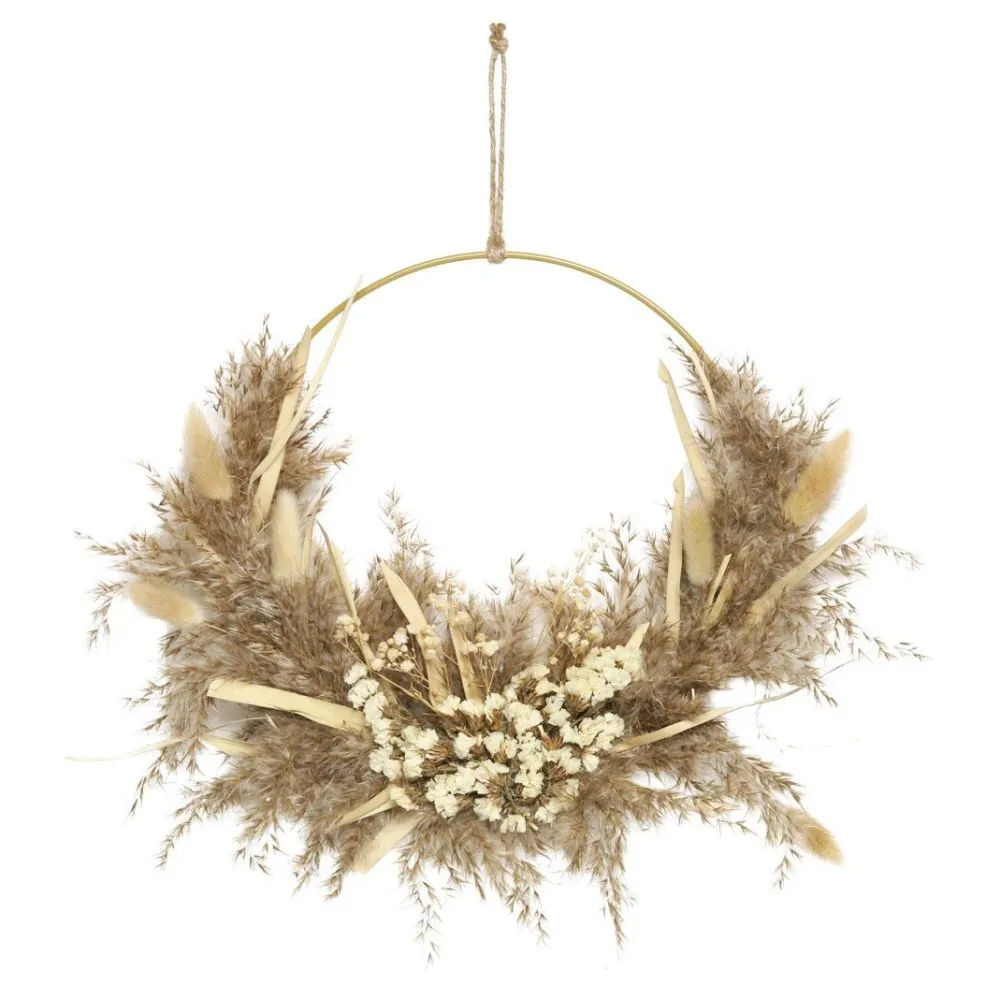 Chic Antique Kunstblumen & Kunstpflanzen-Fleur Kranz mit getrockneten Blumen