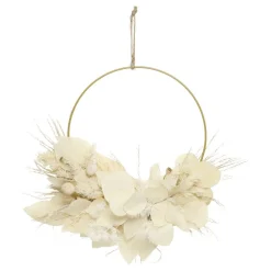 Chic Antique Kunstblumen & Kunstpflanzen-Fleur Kranz mit getrockneten Blumen
