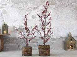 Chic Antique Kunstblumen & Kunstpflanzen|Weihnachtsdeko-Fleur Weihnachtsbaum mit Beeren