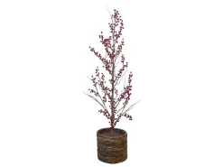 Chic Antique Kunstblumen & Kunstpflanzen|Weihnachtsdeko-Fleur Weihnachtsbaum mit Beeren