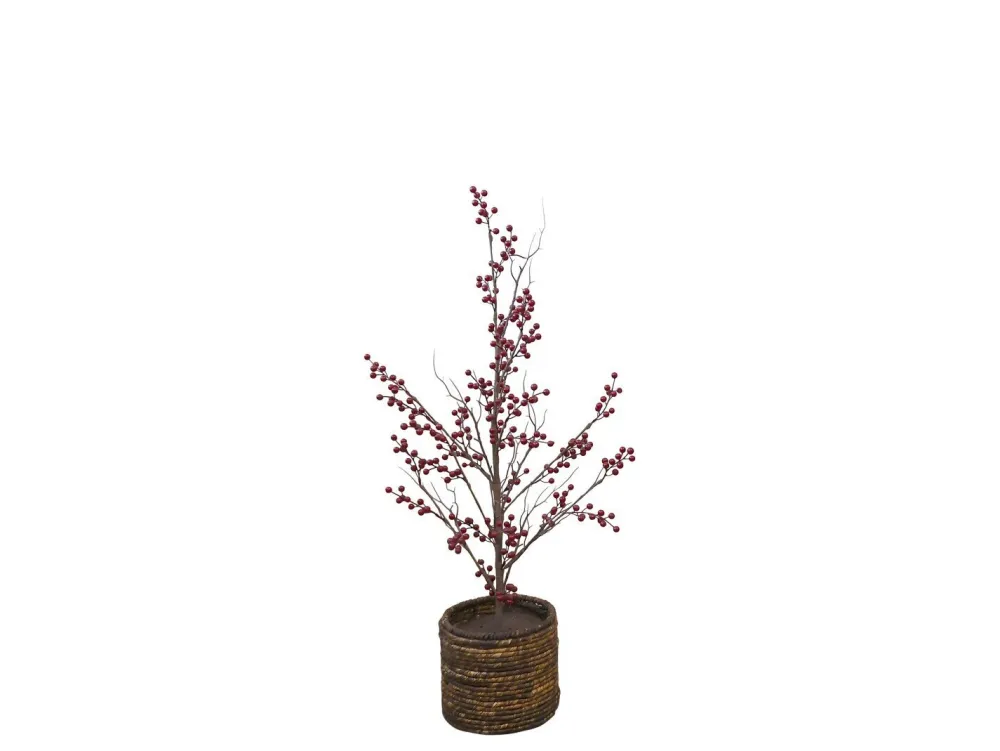 Chic Antique Kunstblumen & Kunstpflanzen|Weihnachtsdeko-Fleur Weihnachtsbaum mit Beeren