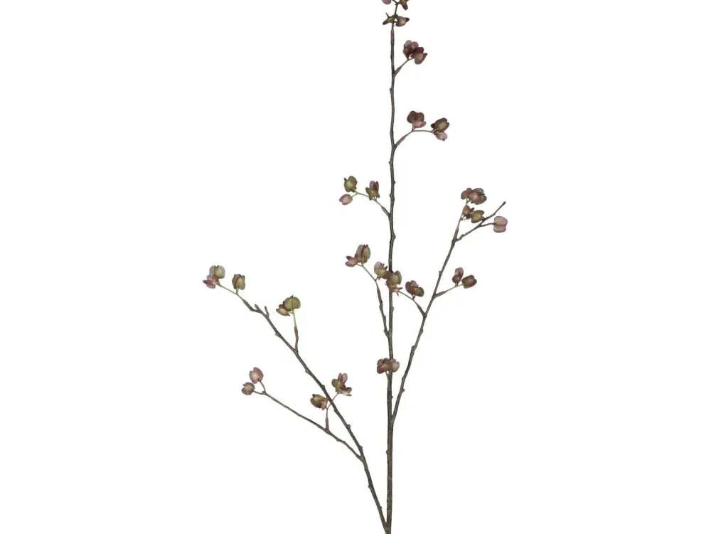 Chic Antique Kunstblumen & Kunstpflanzen-Fleur Zweig mit altrosa Samenkapsel