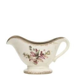 Chic Antique Vasen-Florac Schüssel mit Blumenmotiv