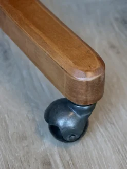 Chic Antique Stühle-Französischer Bürostuhl mit Geflechtsitz