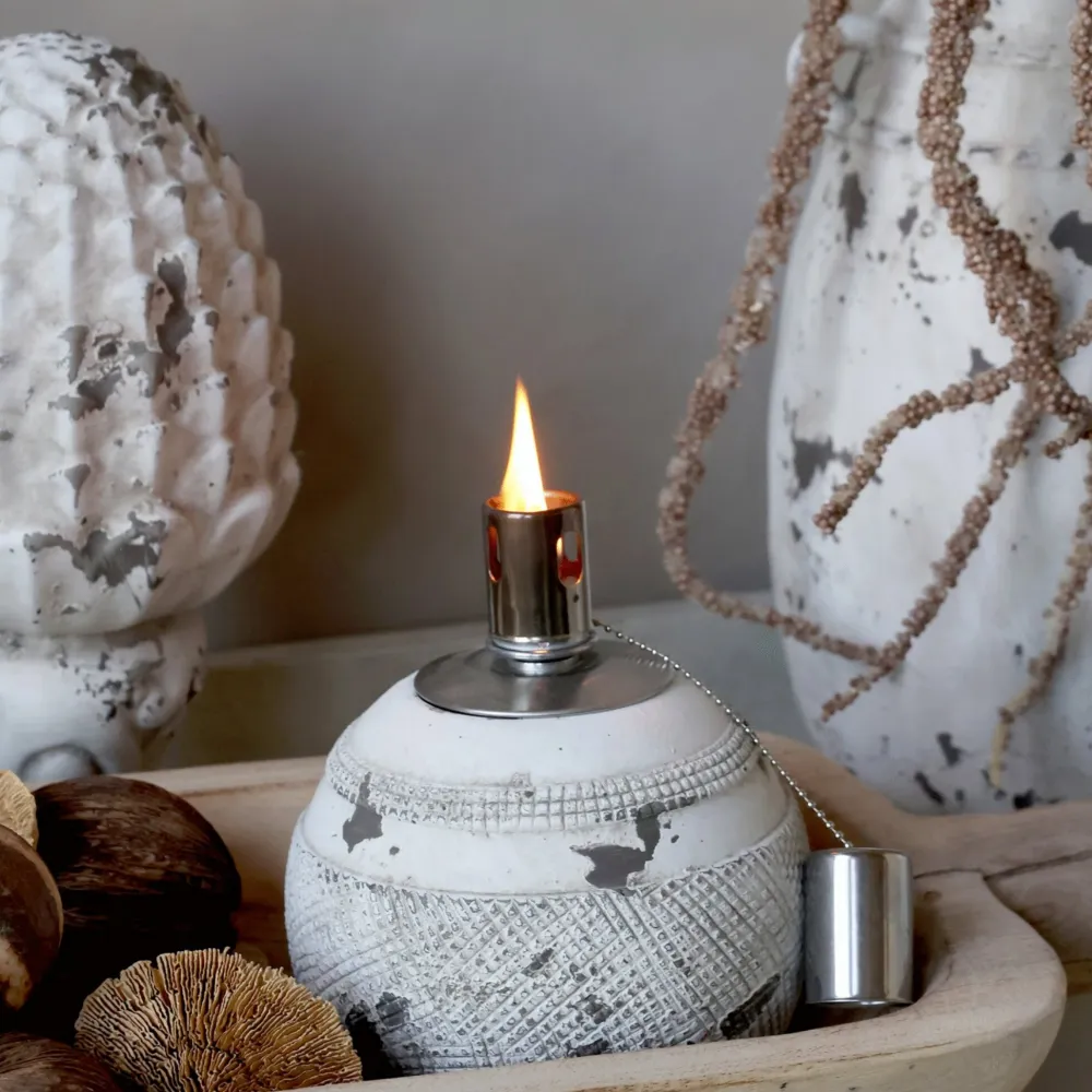 Chic Antique Kerzen-Frejus Öllampe
