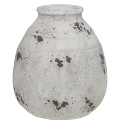 Chic Antique Gartendekoration|Vasen-Frejus Vase aus Terrakotta klein