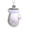Chic Antique Weihnachtsdeko-Fäustling mit Glitzer zum Aufhängen