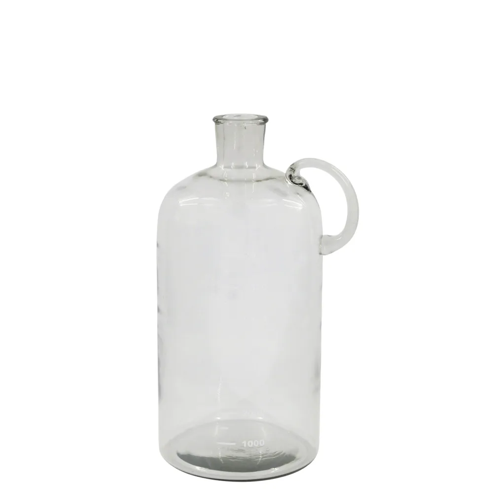 Chic Antique Vasen-Glas Flasche mit Text