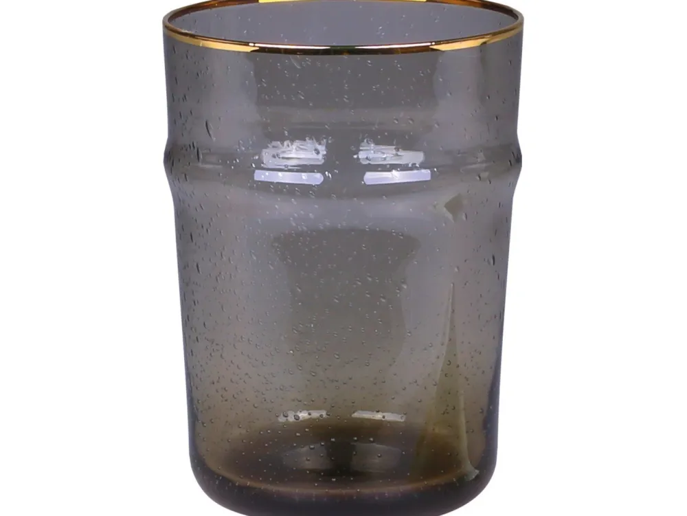 Chic Antique Trinkgläser|Geschirr & Tischdeko Skandinavisch-Glas mit Goldrand