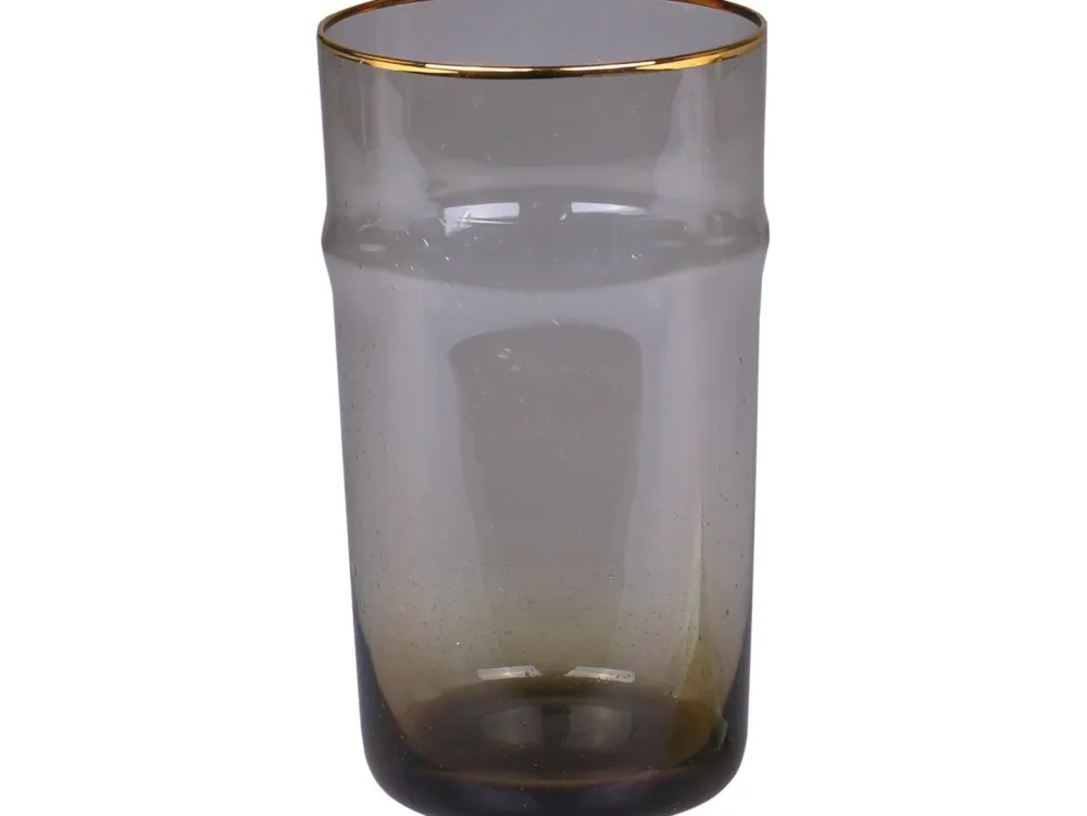 Chic Antique Trinkgläser|Geschirr & Tischdeko Skandinavisch-Glas mit Goldrand